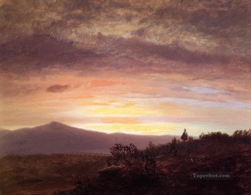 Mount Ktaadn scenery Hudson River Frederic Edwin Church Oil Paintings